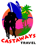 Castaways Travel logo - Med Couples Only Cruise - Portugal to Canary Islands - Greek Islands Couples Only Cruise